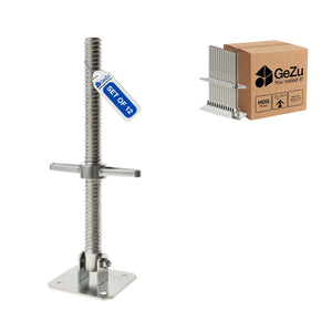 Swivel screw jack - 38 x 800 mm - Gezu Impex