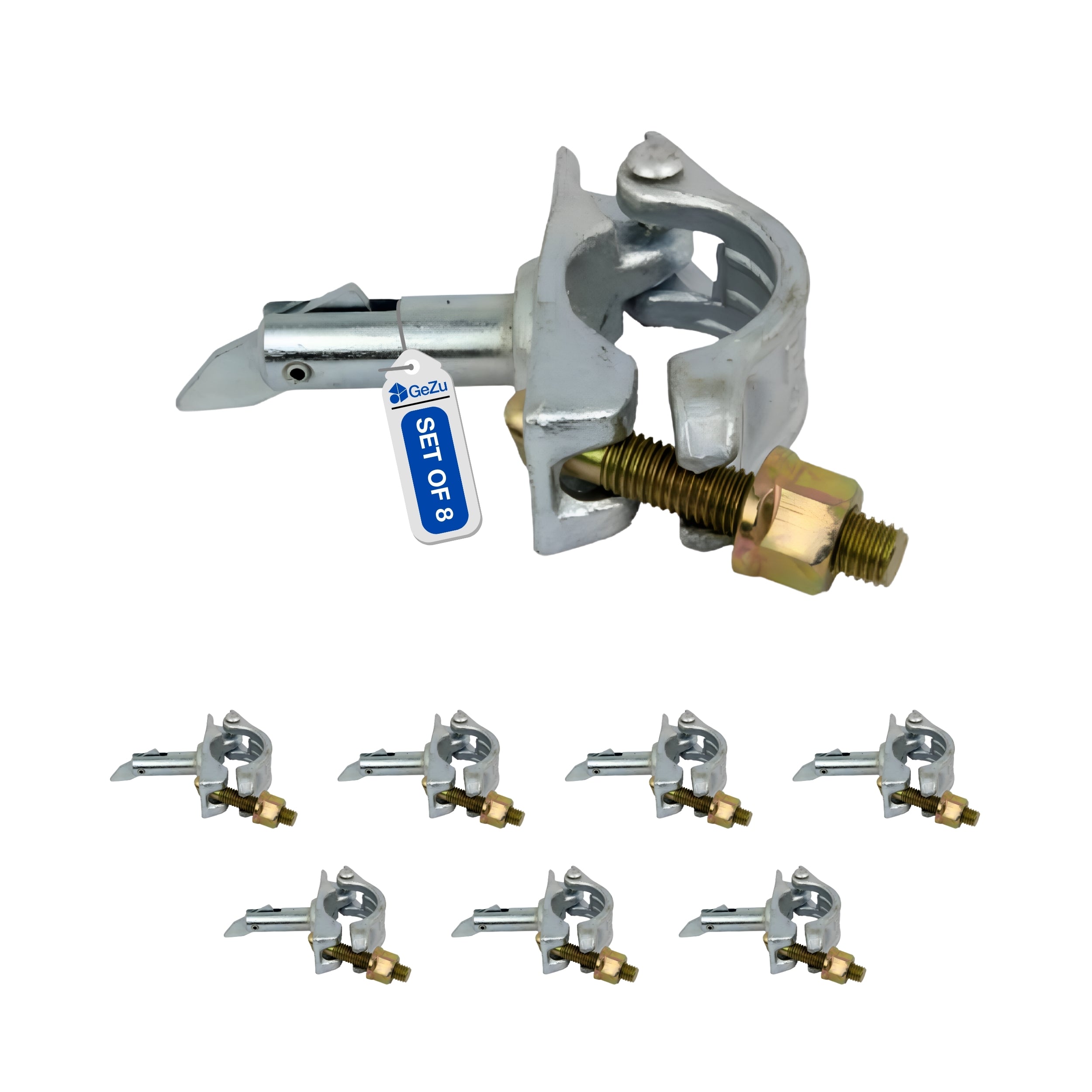 Scaffold Half Coupler with Brace Pin | Scaffolding Clamp Bundle