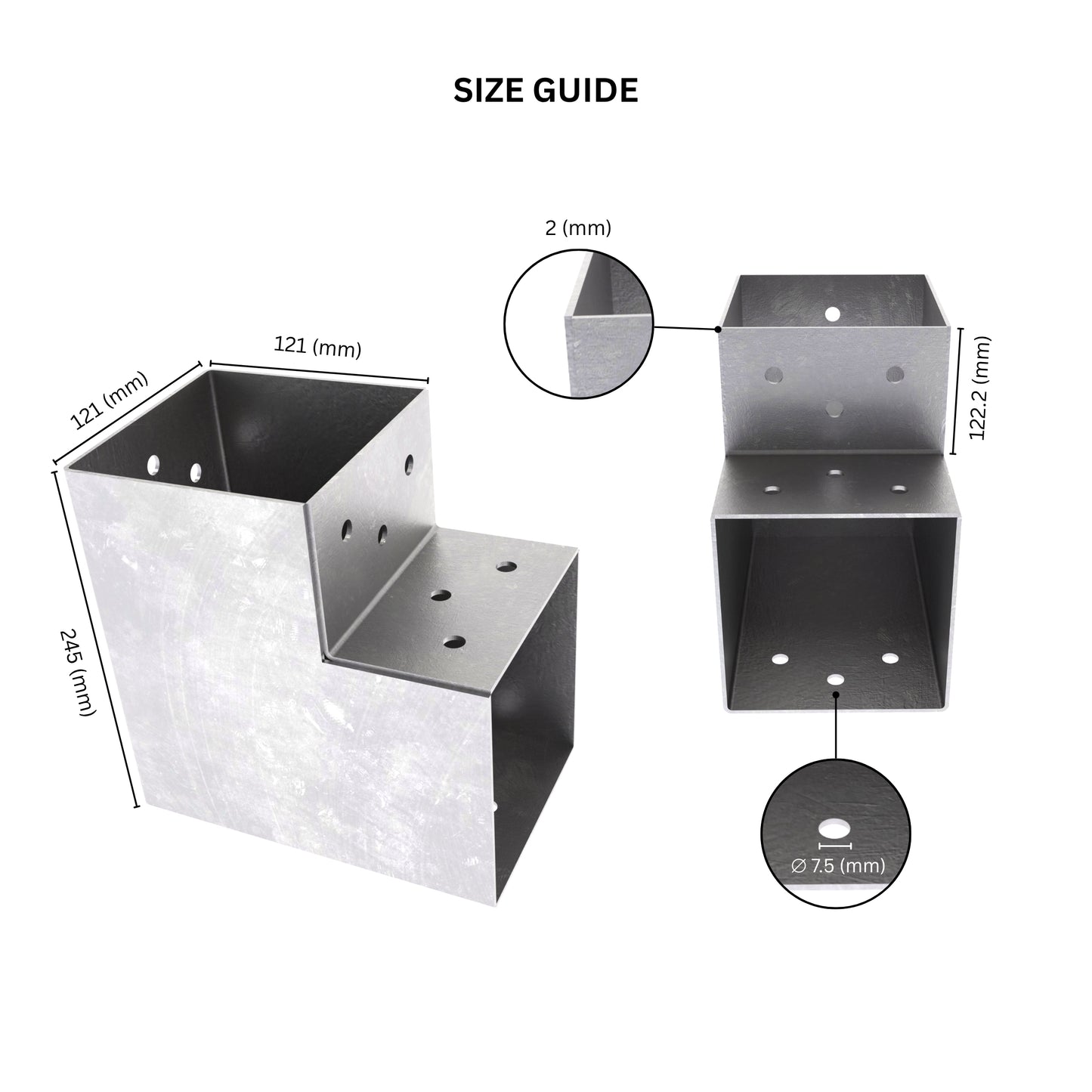 Pergola Bracket | Post Connectors L