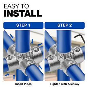 4 way cross tube clamp - detail view 4