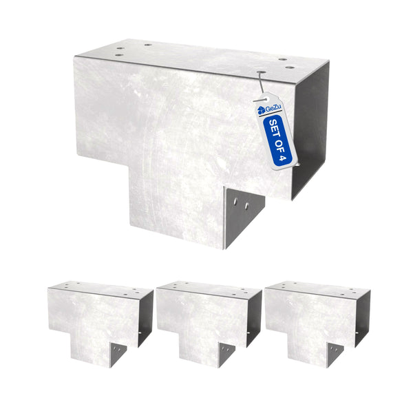 3-vejs stolpebeslag T-form | Pergolabeslag Bundle