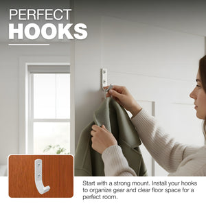 Coat hook, J hook - alternate view 2