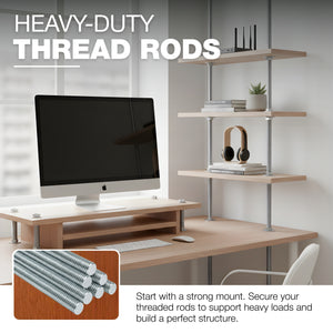 Threaded rod, galvanised steel studding - detail view 7