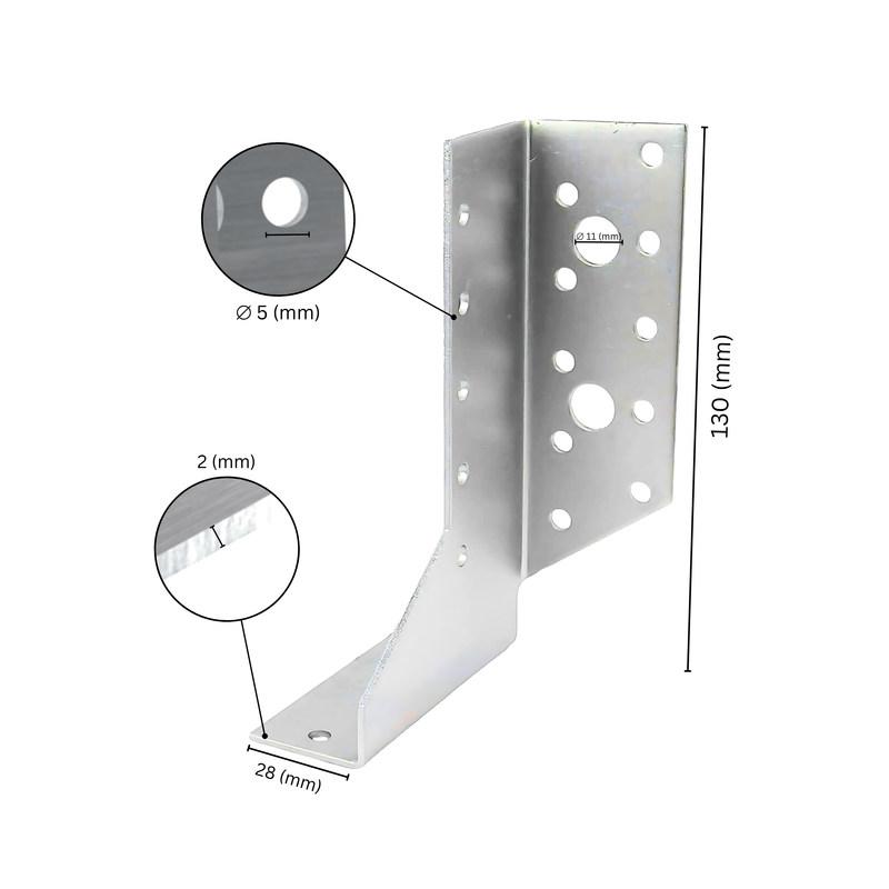 Adjustable joist hanger