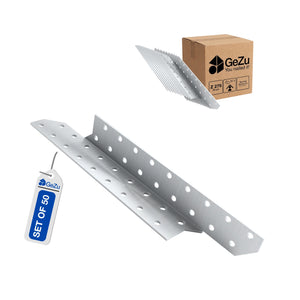Rafter purlin anchor left - 35 x 35 x 170 x 2 mm left - Gezu Impex