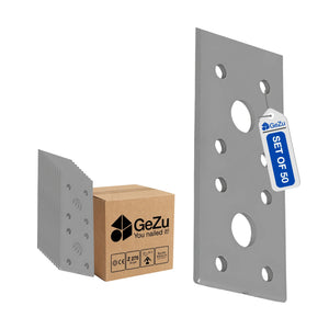 Flat Connector Plate, Joining Mending Plate – Pack of 50 - detail view 1