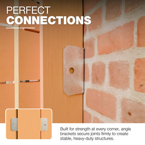 Fence panel clip, trellis U clip, pack of 50 - bundle view 8