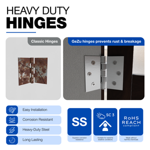 Butt hinge, stainless steel bundle - detail view 4