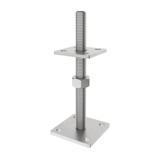Height Adjustable Bolt Down Post Support | Adjustable Post Base