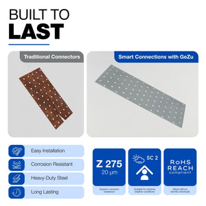 Perforated wood connector plate - detail view 25