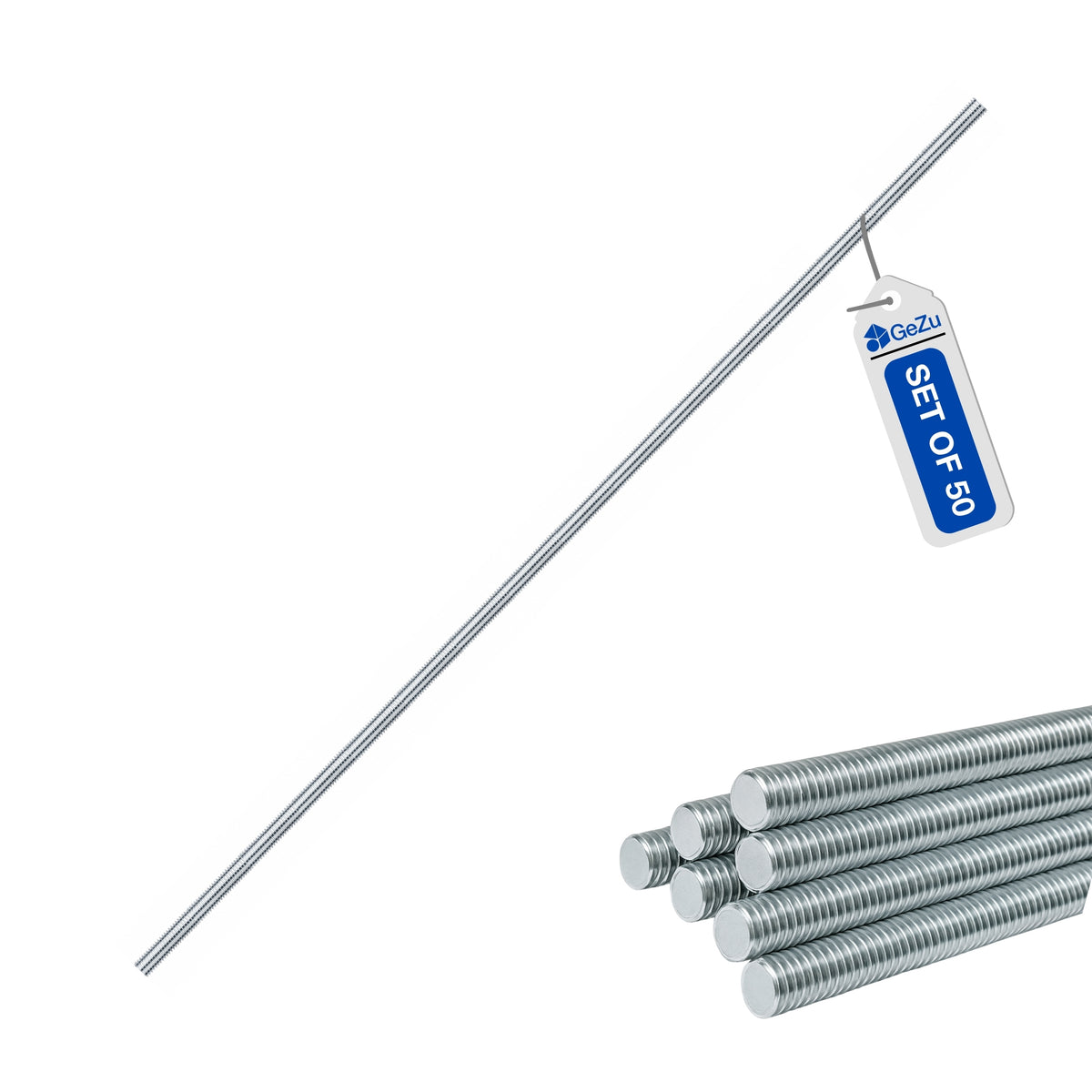 Threaded steel rod - A2 - Gezu Impex