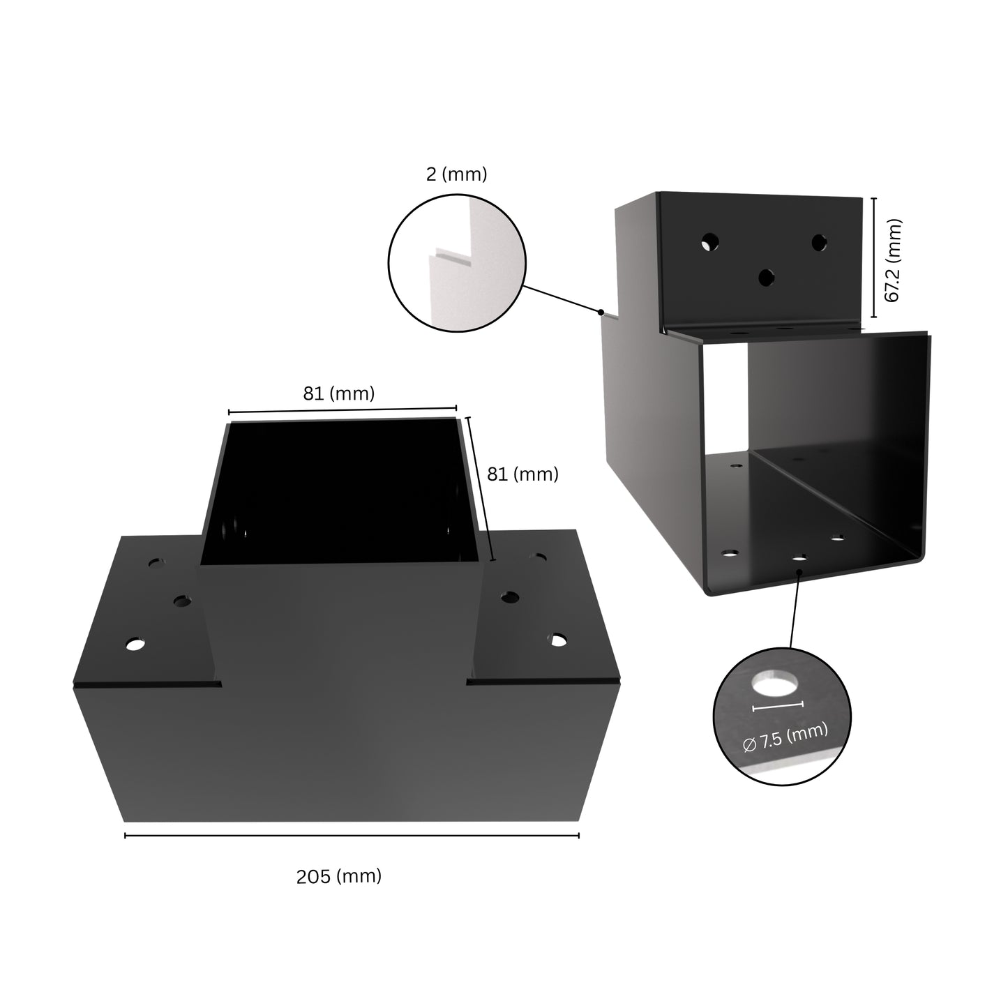 Pergola Bracket | Post Connectors T