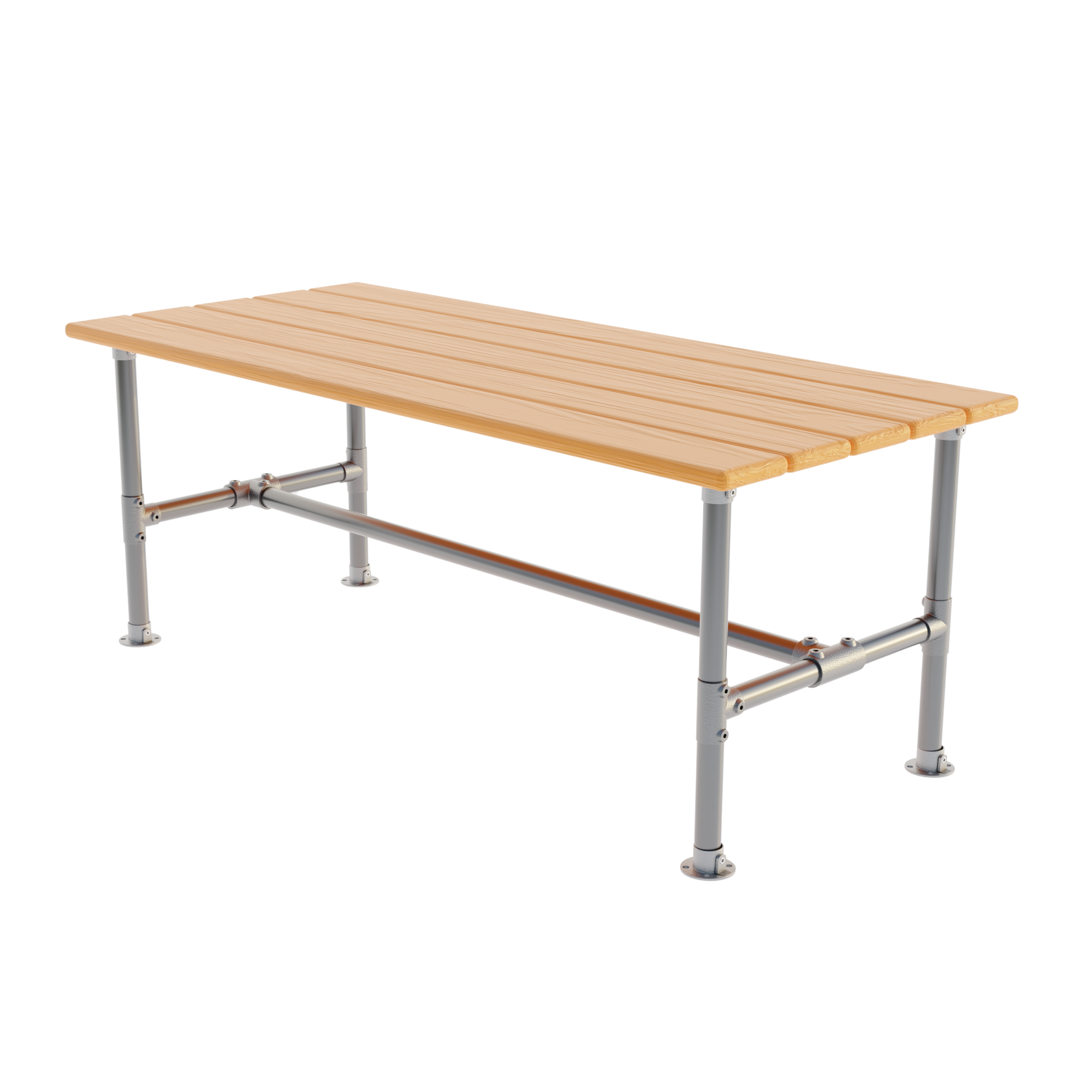 Kit de estructura de mesa – 42 mm, galvanizado.