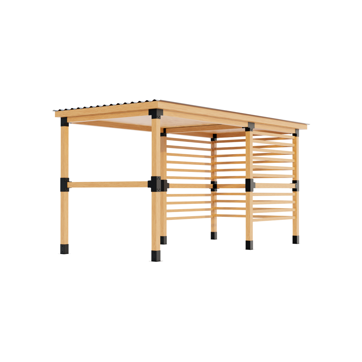 DIY carport frame kit - detail view 13