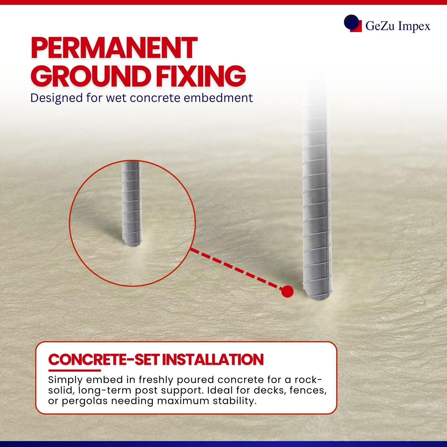 Concrete Post Anchor Type U