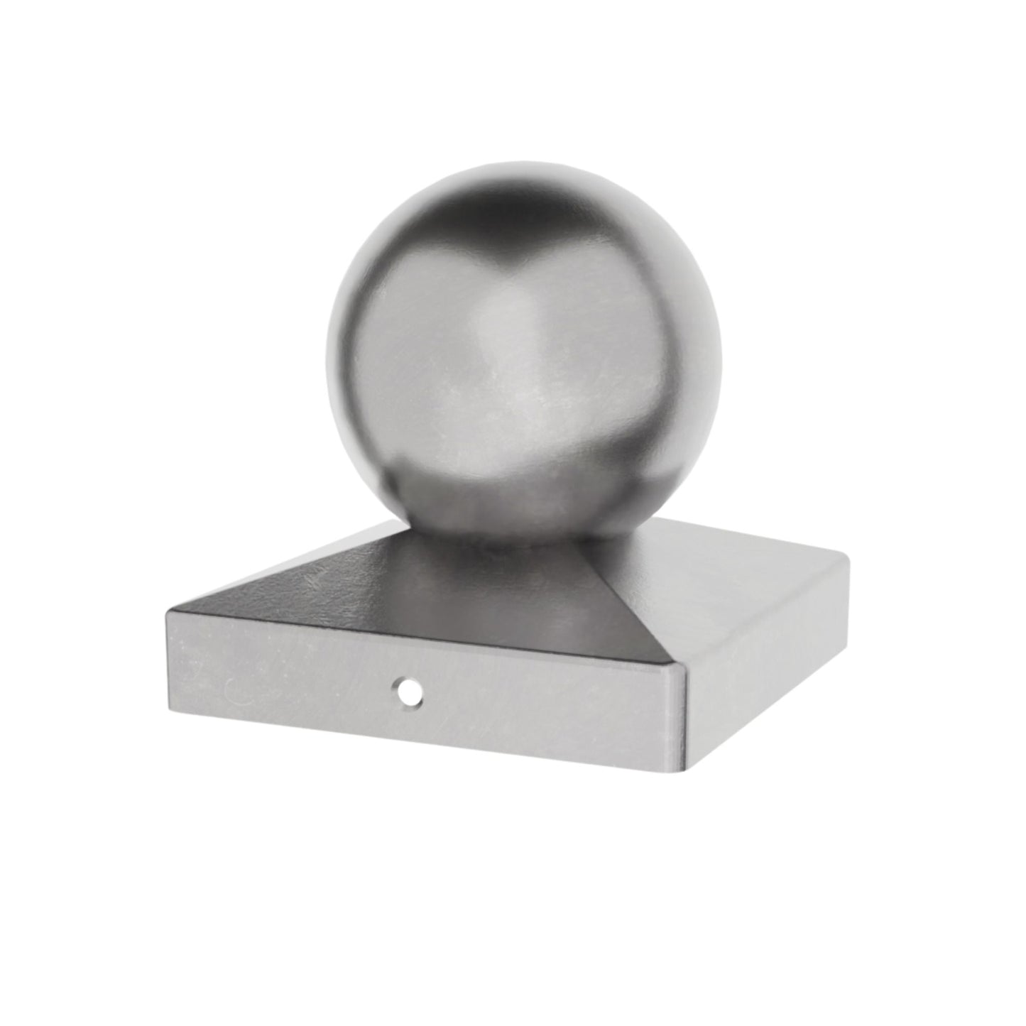 Square post cap ball