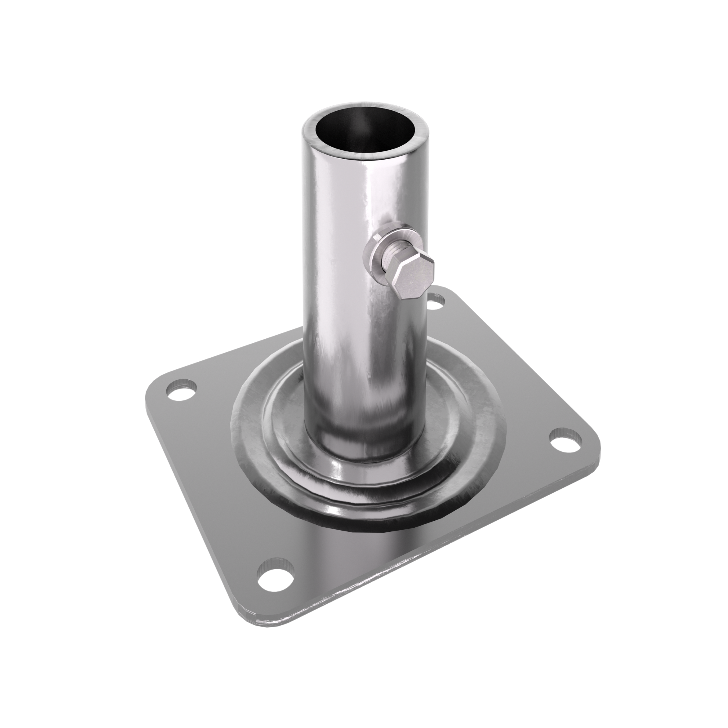 Scaffolding base plate