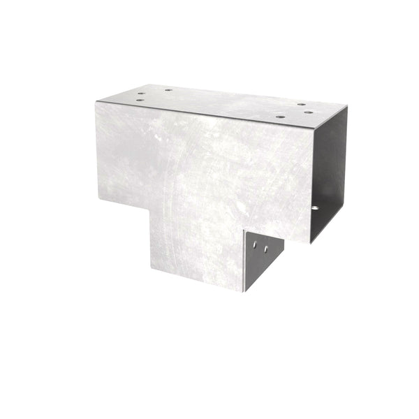 Pergola bracket, T shaped post connector