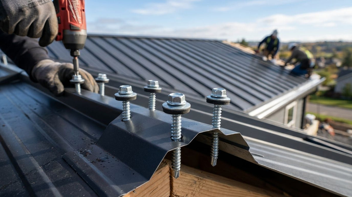 Best self drilling screws for metal roofing in 2026