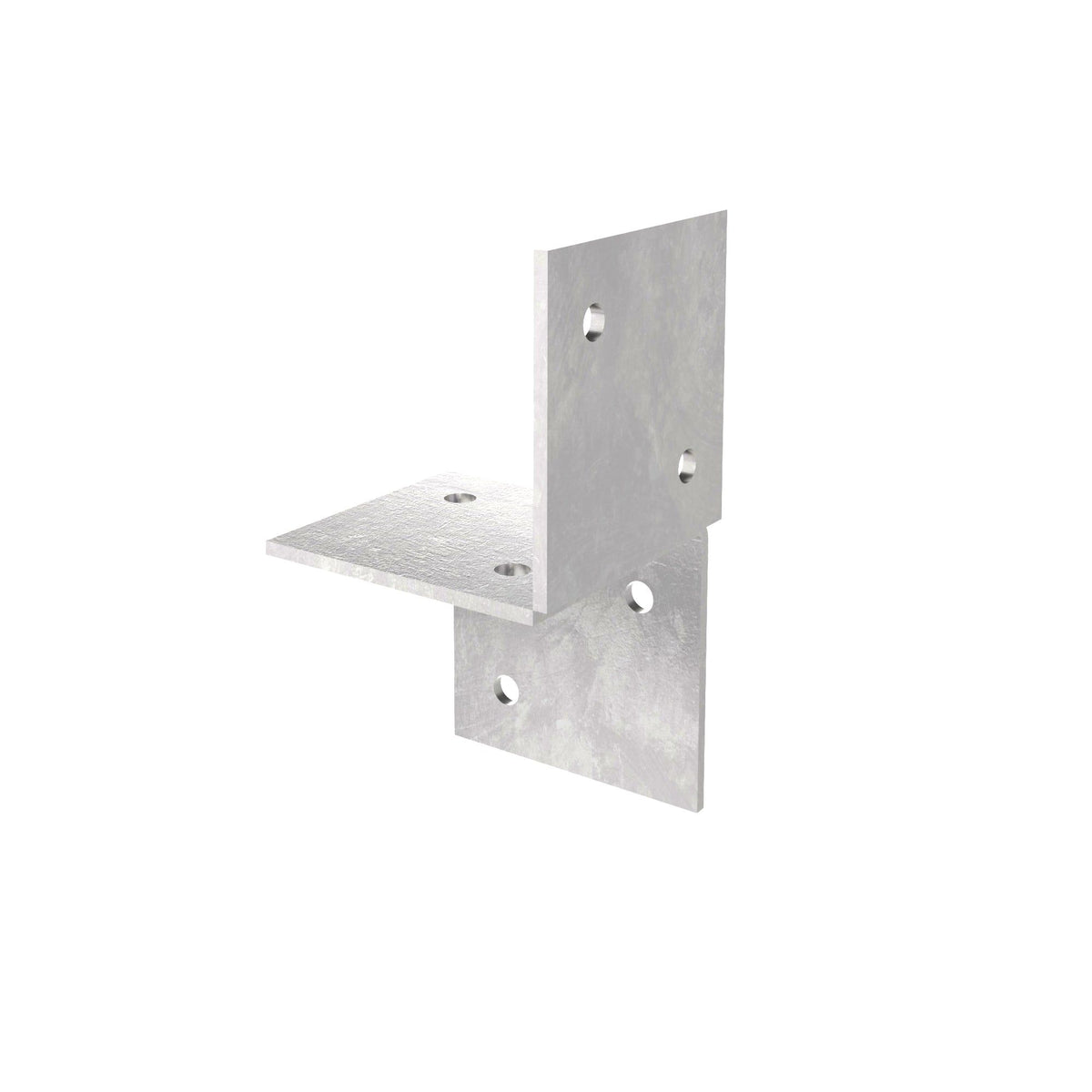 Pergola wall brackets fixing timber posts to a brick house wall