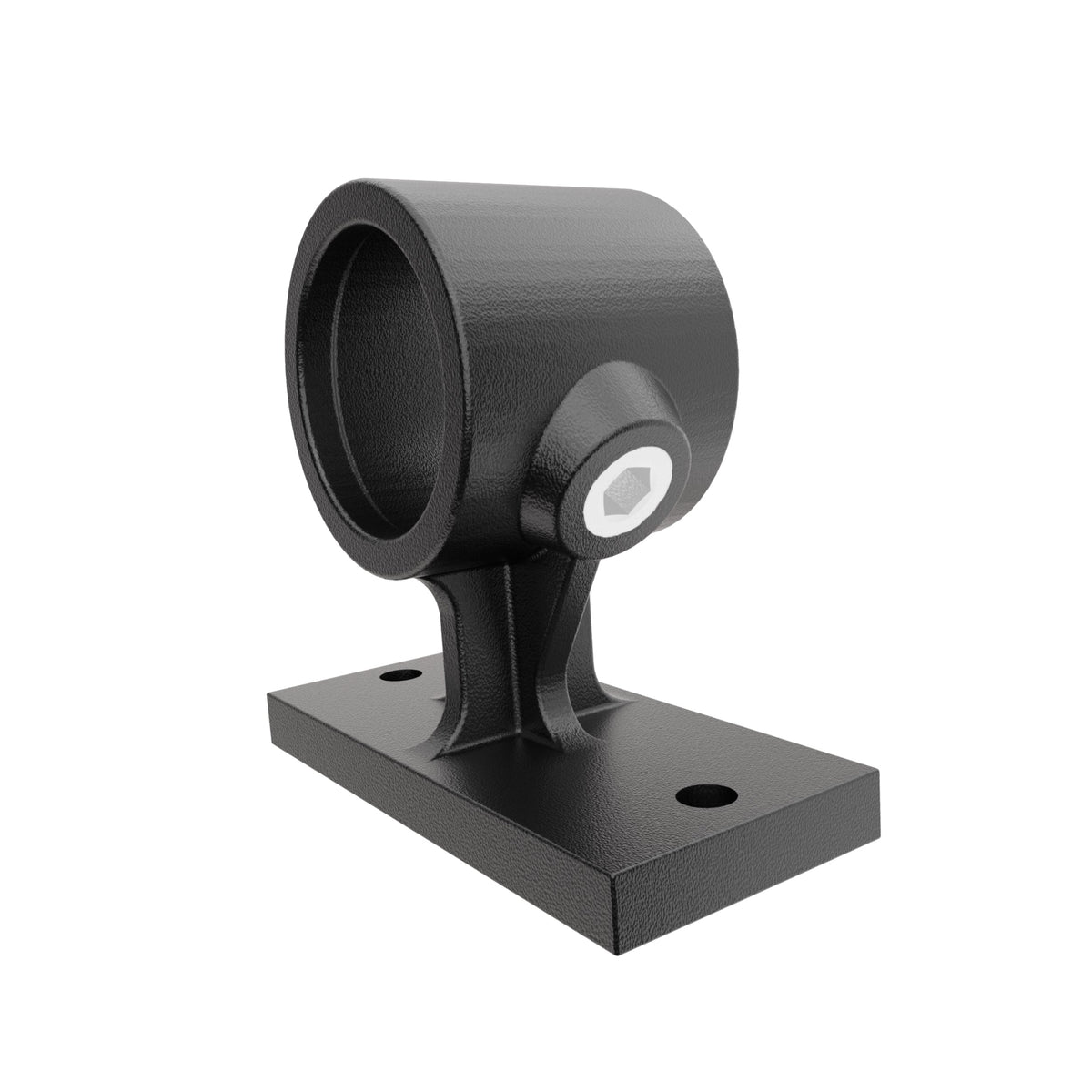 Wall mounted handrail bracket tube clamp for steel pipe handrail builds