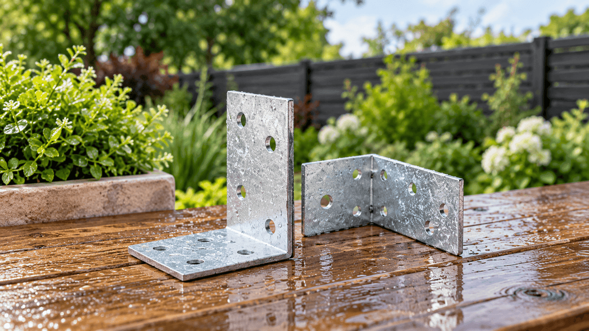 Can Angle Brackets Be Used Outdoors Without Rusting?