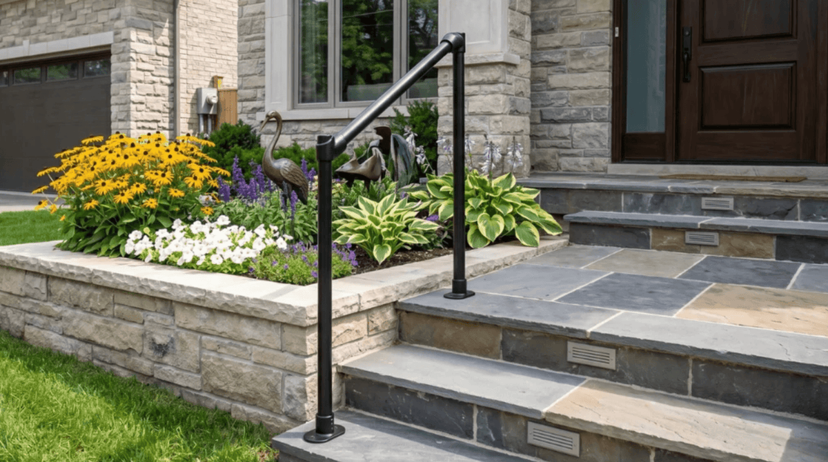 How to Build a Handrail With Tube Clamps (In 30 Mins)