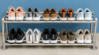 How to Make a DIY Shoe Rack at Home With Steel Pipes