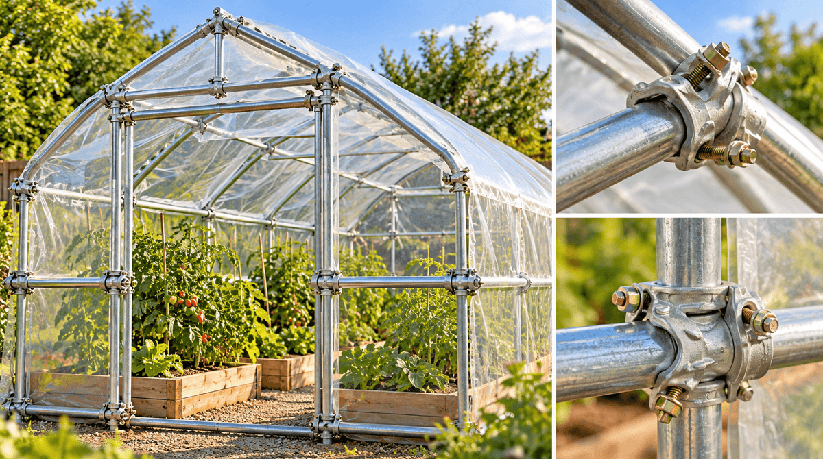 Pipe Fittings for Greenhouse Frames Without Welding 2026
