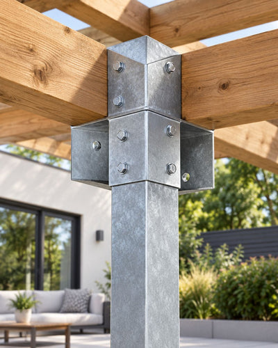 Can Pergola Brackets Be Fitted to Metal Posts? 2026