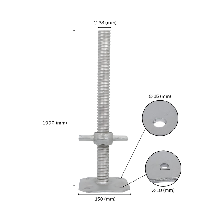 Adjustable Scaffolding Screw Jack