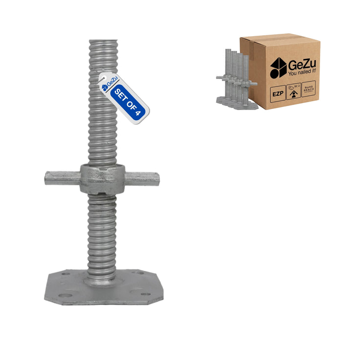 Adjustable Scaffold Base Screw Jack Bundle