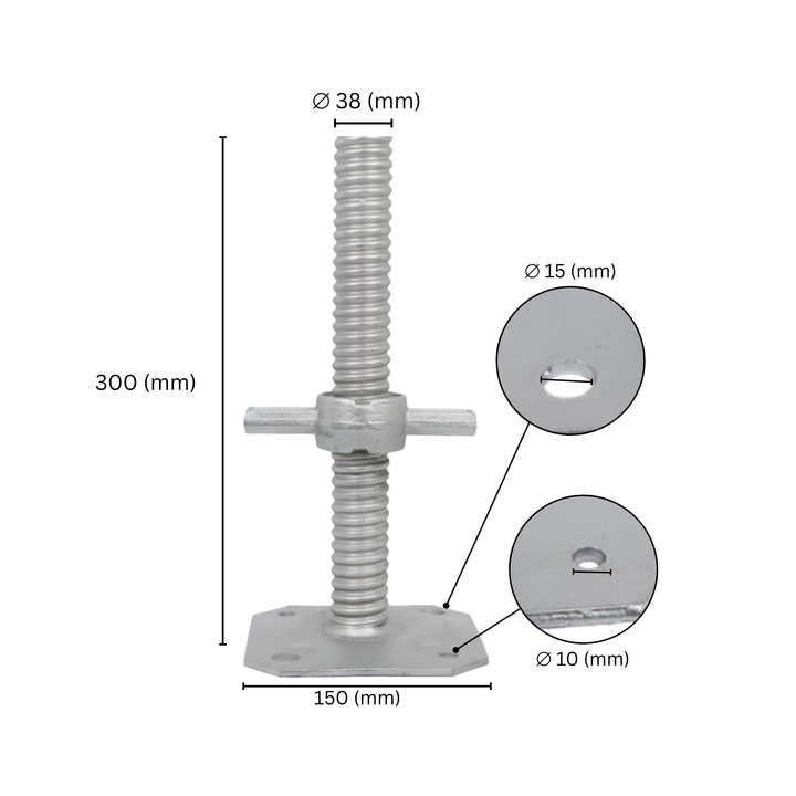 Adjustable Scaffolding Screw Jack