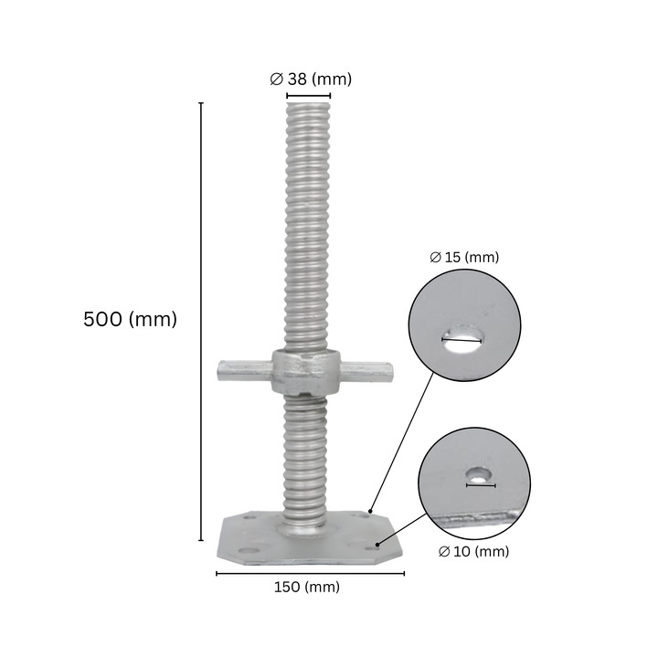 Adjustable Scaffolding Screw Jack