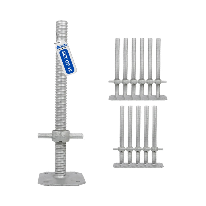 Adjustable Scaffold Base Screw Jack Bundle