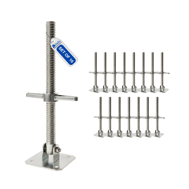 Adjustable Scaffold Swivel Base Screw Jack Bundle