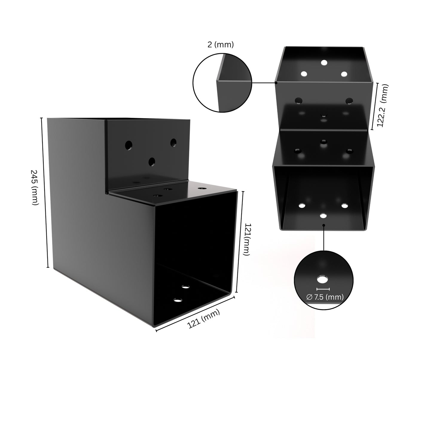 Pergola Bracket | Post Connectors L