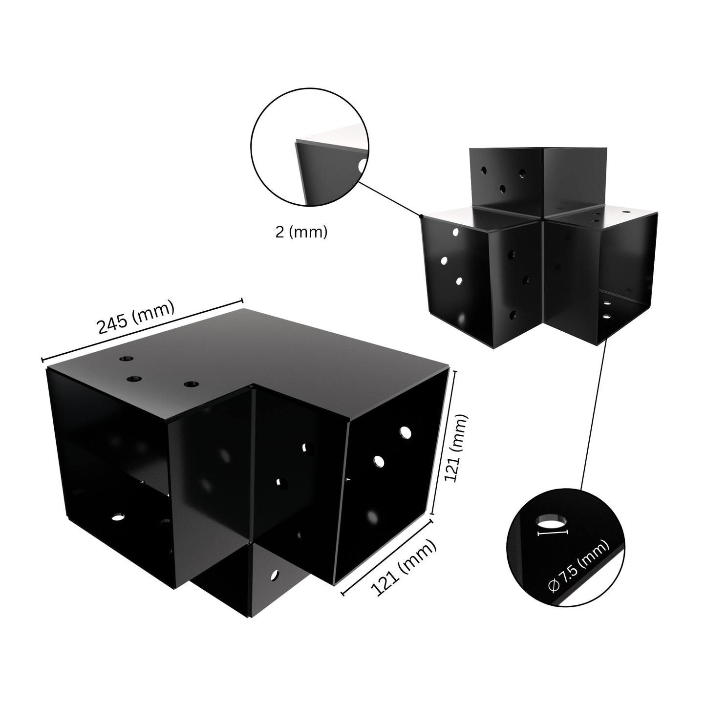 Pergola Bracket | Post Connectors Y