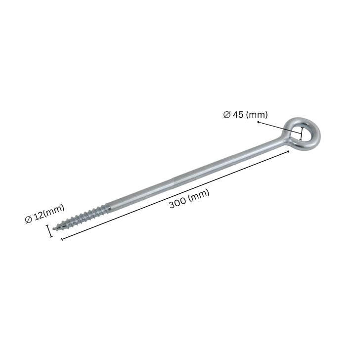 Scaffolding Eye Bolts 300mm – Pack of 12