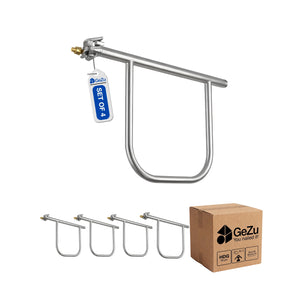 Scaffolding double end guardrail, multipack