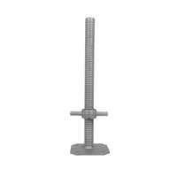 Scaffolding adjustable levelling base jack