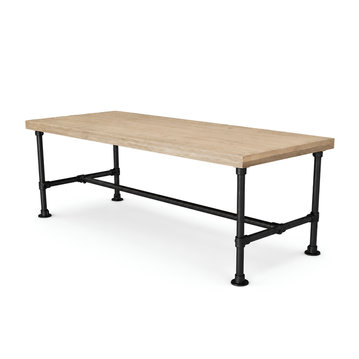 Kit de estructura de mesa – acero con recubrimiento en polvo negro Ø42 mm.