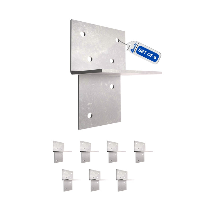 Pergola Extension Bracket T-Piece | Post Connector | Open Style