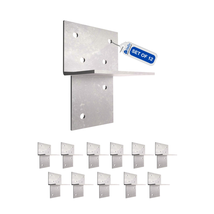 Pergola Extension Bracket T-Piece | Post Connector | Open Style