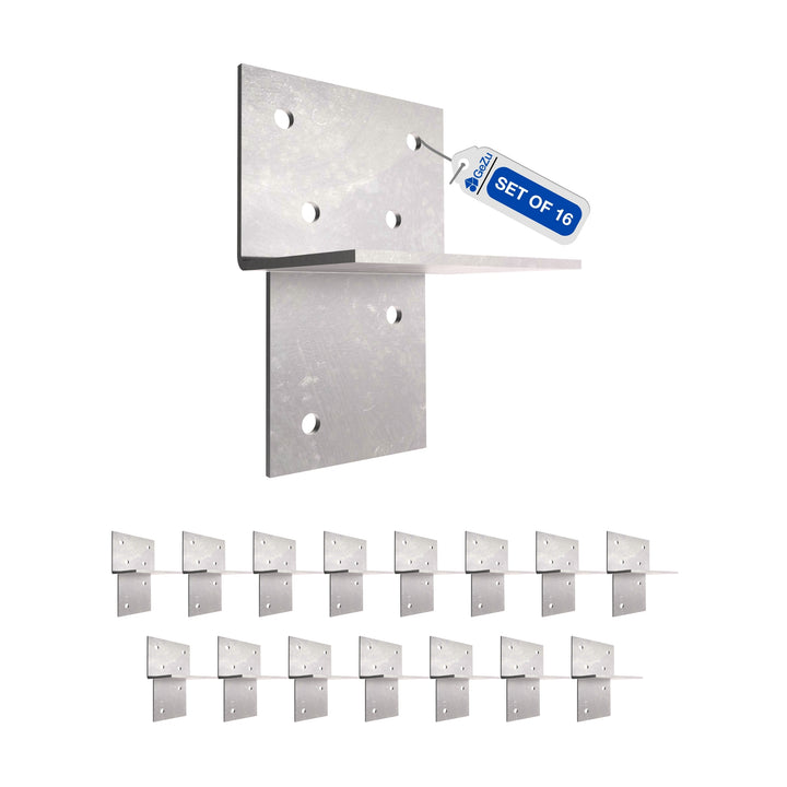 Pergola Extension Bracket T-Piece | Post Connector | Open Style