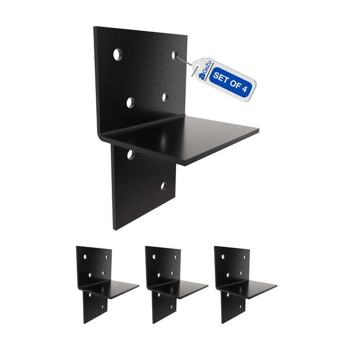 Pergola Extension Bracket T-Piece | Post Connector | Open Style