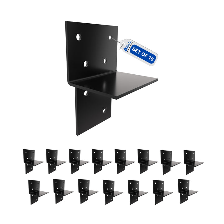Pergola Extension Bracket T-Piece | Post Connector | Open Style