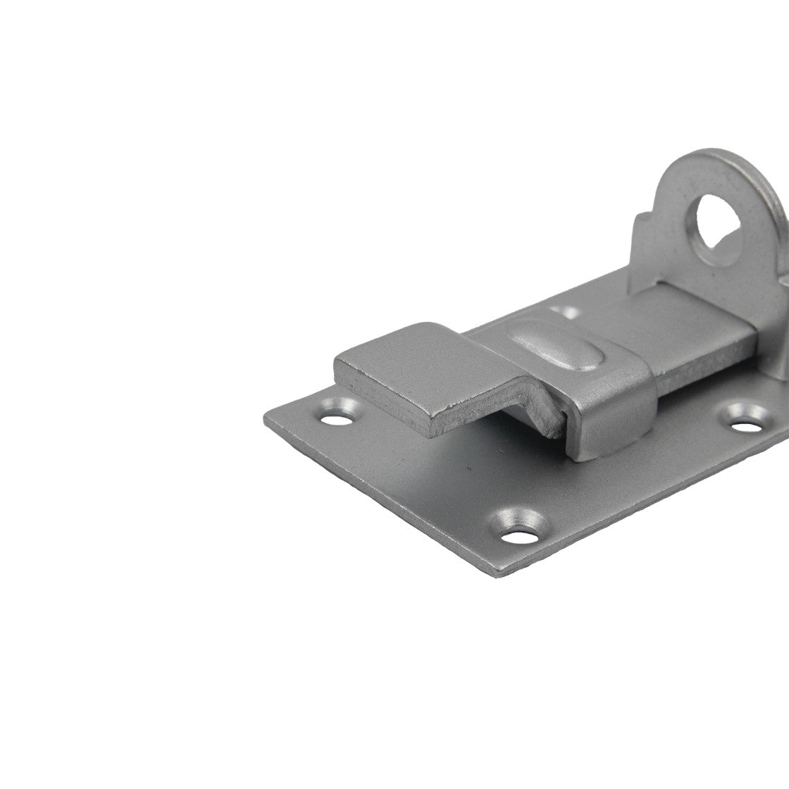 Padlock slide latch with offset