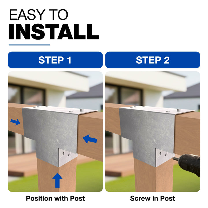 Pergola Bracket | Post Connectors T Bundle