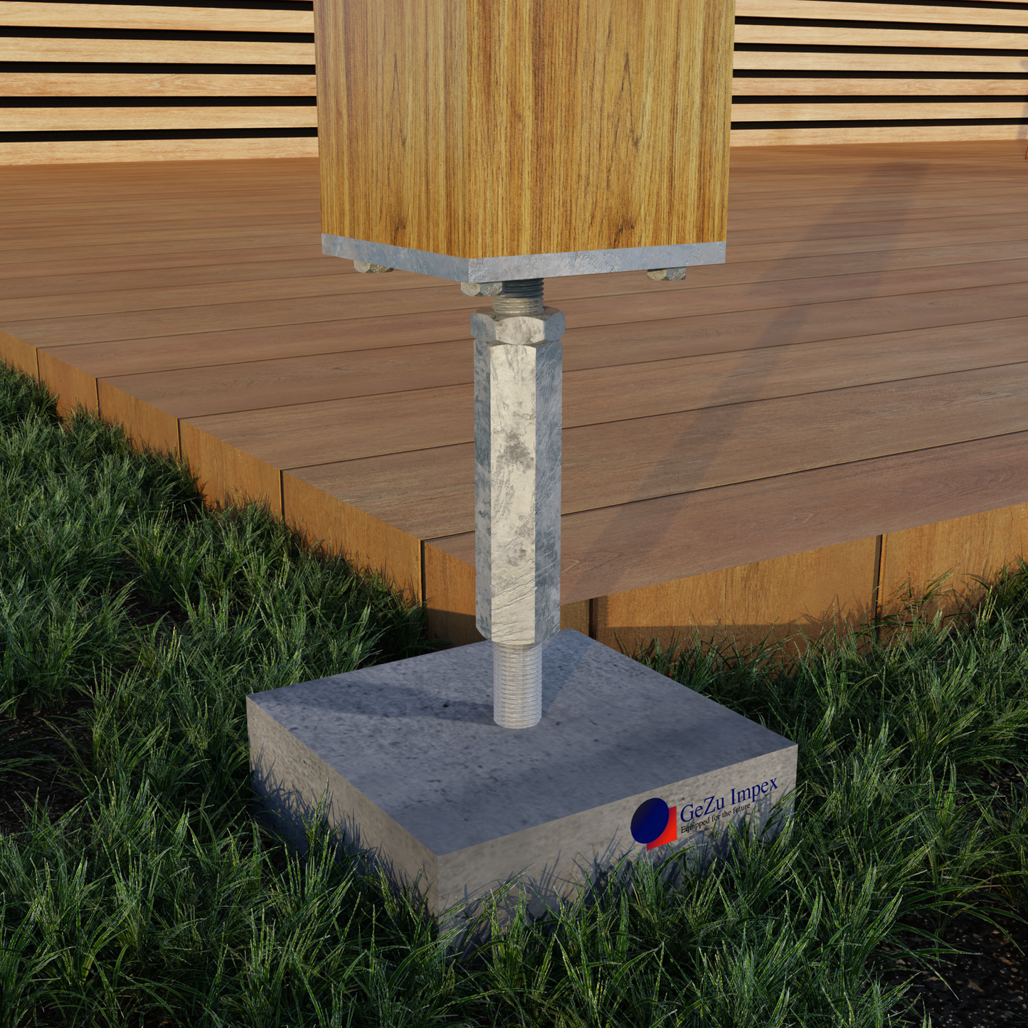 Adjustable Post Support